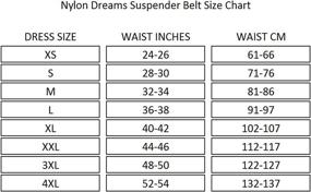 img 1 attached to 👙 Nylon Dreams NDL12 Women's Suspender: Elevate Your Style with Chic Belt Accessories