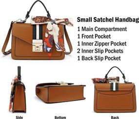 img 1 attached to 👜 Scarleton H206502 Handle Satchel Handbag - Women's Handbags & Wallets - Totes