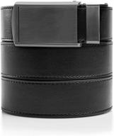 slidebelts vegan leather without holes men's accessories and belts logo