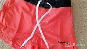 img 5 attached to Quick-Dry Board Shorts For Women With Soft Inner Brief Lining - Ideal For Sports And Swimming