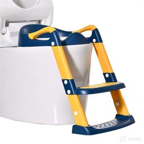 img 4 attached to Training Ladder Toddlers Toilet Orange