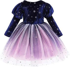 img 2 attached to 👸 Stylish and Elegant Girls' Clothing: Dresses for Birthdays, Weddings, and Princess-like Occasions