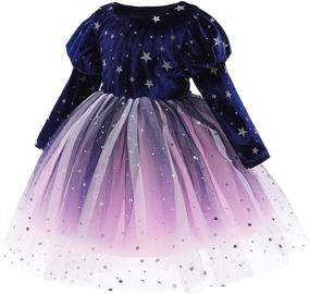 img 3 attached to 👸 Stylish and Elegant Girls' Clothing: Dresses for Birthdays, Weddings, and Princess-like Occasions