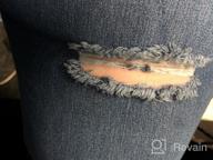 картинка 1 прикреплена к отзыву Women'S Stretch Pull-On Jeans Skinny Ripped Distressed Denim Jeggings Regular-Plus Size от Jaya Walsh