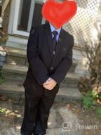 img 1 attached to Calvin Klein Kids' 2-Piece Formal Suit Set review by Ronnie Dunn