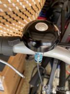 img 1 attached to Loud Bike Bell For Beach Cruiser & Mountain Bikes - Greallthy Classic Bicycle Ring Bell review by Josh Graham