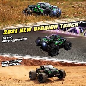 img 2 attached to HAIBOXING 1:18 4WD RC Car - 36 KPH High Speed, Waterproof Off-Road Truck W/ 2 Batteries & 2.4 GHz Remote Control
