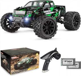 img 4 attached to HAIBOXING 1:18 4WD RC Car - 36 KPH High Speed, Waterproof Off-Road Truck W/ 2 Batteries & 2.4 GHz Remote Control