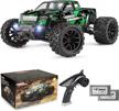 haiboxing 1:18 4wd rc car - 36 kph high speed, waterproof off-road truck w/ 2 batteries & 2.4 ghz remote control logo