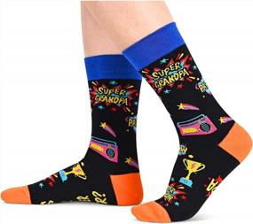 img 3 attached to Funny Saying Socks For Mom, Dad, Grandpa, Grandma - SOCKFUN Unisex Collection