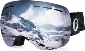 img 4 attached to Enhance Your Winter Sports Experience With Picador PRO Over The Glasses Ski Goggles For Women And Men