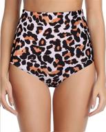 👙 waisted bottoms control women's clothing for swimsuits & cover ups - tempt me logo