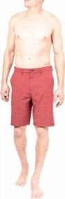 img 3 attached to Stay Cool And Comfortable With Visive Men'S Premium Quick Dry Hybrid Board Shorts/Walk Shorts In Sizes 30-44