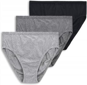 img 4 attached to Comfortable & Breathable: Wingslove 3 Pack High Cut Panties For Plus Size Women