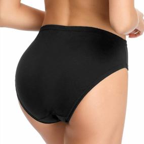 img 1 attached to Comfortable & Breathable: Wingslove 3 Pack High Cut Panties For Plus Size Women