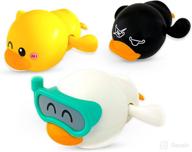 🛁 marppy bath toys: exciting floating wind-up ducks for fun bathtime activities and pool play for toddlers and kids – includes 3 ducks and convenient bath toy storage logo