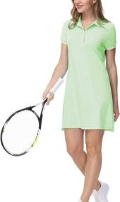 img 3 attached to MoFiz Golfing Pretty School Uniform Girls' Clothing ~ Dresses