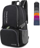maxtop lightweight packable traveling resistant backpacks logo