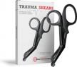 essential trauma & bandage shears for medical professionals: surviveware's 7.5 inch first aid scissors logo