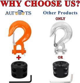 img 3 attached to AUTOBOTS Forged Safety Stopper Clevis Exterior Accessories -- Towing Products & Winches