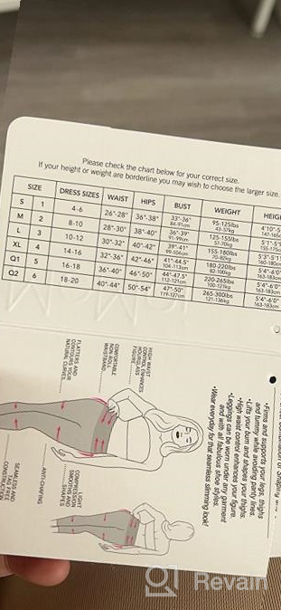 img 1 attached to Transform Your Body With SlimMe MeMoi High Waist Control Shapewear Leggings For Women review by Jon Conner