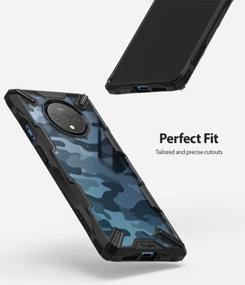 img 2 attached to Ringke Fusion X Case For OnePlus 7T (2019) - Camo Black, Sleek Design For Ultimate Protection
