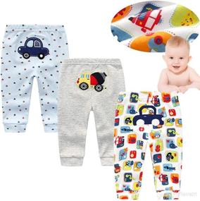 img 4 attached to 👶 Cute Baby Pants - Kiddiezoom Newborn Trousers, Unisex Cotton Pants for Baby and Toddler