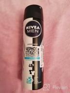 img 1 attached to Nivea Men's Invisible Black and White Fresh Antiperspirant Spray - 150ml review by Ada Boguszewska ᠌