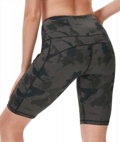 img 3 attached to Women'S Tummy Control Biker Shorts For Gym, Yoga, Running, And Workouts By TYUIO