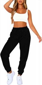 img 3 attached to Stay Comfortable And Stylish With Selowin Women'S Casual Workout Set: Sport Bra And Jogger Pant