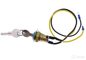 img 4 attached to 🔑 JEENDA Ignition Switch 8N3679C: Compatible with Ford Tractor 2N, 8N, 9N NAA Jubilee & John Deere Tractor 630, 730, 4020 - Includes 2 Keys - 1939-1964 Models