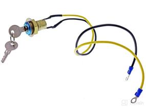 img 3 attached to 🔑 JEENDA Ignition Switch 8N3679C: Compatible with Ford Tractor 2N, 8N, 9N NAA Jubilee & John Deere Tractor 630, 730, 4020 - Includes 2 Keys - 1939-1964 Models