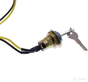 img 1 attached to 🔑 JEENDA Ignition Switch 8N3679C: Compatible with Ford Tractor 2N, 8N, 9N NAA Jubilee & John Deere Tractor 630, 730, 4020 - Includes 2 Keys - 1939-1964 Models