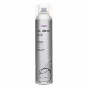 img 4 attached to Brocata Maximum Hold Finishing Hairspray (80% VOC), 10Oz Provides Exceptional Shine, Control, And Brilliant Finish For All Hair Styles