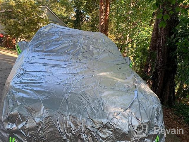 img 1 attached to Protect Your Jeep In Any Weather With Waterproof ELUTO Car Cover - Fits Up To 170 Inches review by Logan Barela