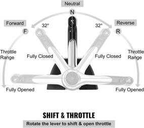 img 2 attached to Efficiently Control Your Yamaha Outboard Engine with the 704 704-48205 Binnacle Single Engine Throttle Remote Control Box