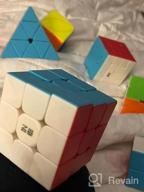 img 1 attached to 6-Pack Speed Cube Set: 2X2 3X3 4X4 Pyramid Skewb Ivy Stickerless Puzzle Cubes - Perfect Christmas/Birthday Gift For Kids, Teens & Adults! review by Adam Whittaker