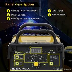 img 1 attached to TIG200GPACDC Digital Inverter Voltage Aluminum