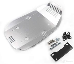 img 3 attached to 🏍️ COPART Silver Motorcycle Skid Plate Engine Guard for BMW R Nine T Scrambler Pure Racer Urban G/S (2014-2021) - Enhanced Protection Replacement