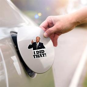 img 3 attached to 🚗 I Did That Biden Car Sticker Decal Collection: 100Pcs of Humorous Bumper Decals for Cars, Bikes, Laptops, and More!