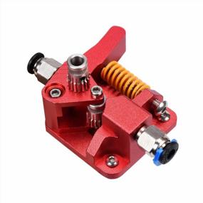 img 4 attached to WINSINN Dual Gear Extruder, Compatible With Ender 3 CR10 CR-10 Pro CR-10S Tornado Upgraded Aluminum Drive Feed For 3D Printer 1.75Mm Filament (Dual Connector)