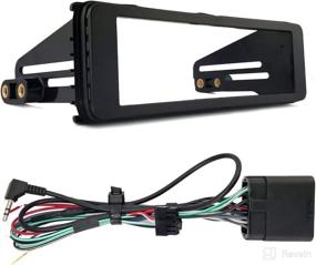 img 4 attached to 🏍️ Enrock EHDRAB98-13 Harley Davidson Single-DIN Stereo Installation Kit: Perfect fit for 1998-2013 models