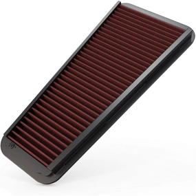 img 4 attached to K&amp;N Engine Air Filter: High Performance, Washable Replacement Filter for 2002-2015 Toyota Mid-size Truck and SUV V6 (4-Runner, Tacoma, Hilux, Land Cruiser, Prado, FJ Cruiser), Part Number 33-2281