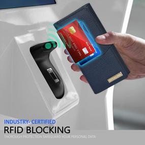 img 1 attached to Secure Your Essentials With ESTALON RFID-Blocking Leather Wallets For Women