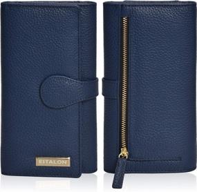 img 4 attached to Secure Your Essentials With ESTALON RFID-Blocking Leather Wallets For Women