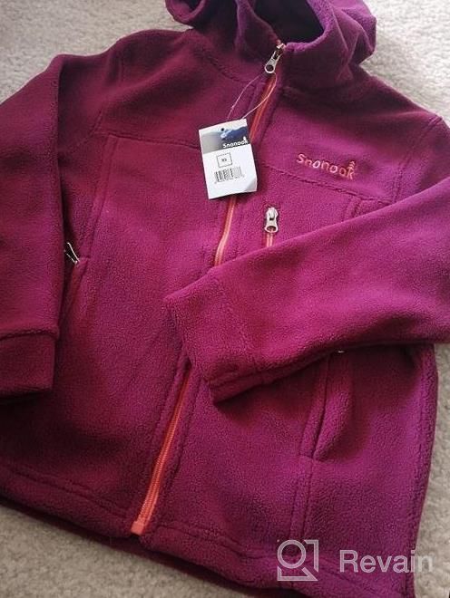 img 1 attached to Toddler Boys & Girls Fleece Zip-Up Hoodie Jacket: Snonook Kids' Cozy Outerwear! review by Jeremy Marshall