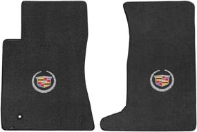 img 4 attached to 🚗 Lloyd Mats Cadillac CTS AWD Coupe (2011-2015) Ebony Velourtex Carpet Floor Mats with Cadillac Logo - 2 Piece Set