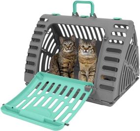 img 4 attached to 🐾 Convenient Foldable Travel Cat Carrier from SPORT PET Designs