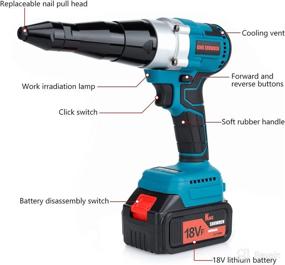 img 3 attached to Cordless Portable Lithium Ion Automatic Brushless