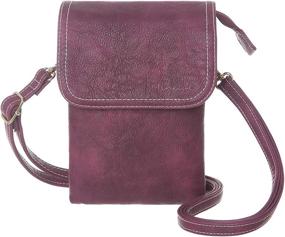 img 4 attached to 👛 MINICAT Spacious Pocket Crossbody Wallet Women's Handbags & Wallets - Crossbody Bags